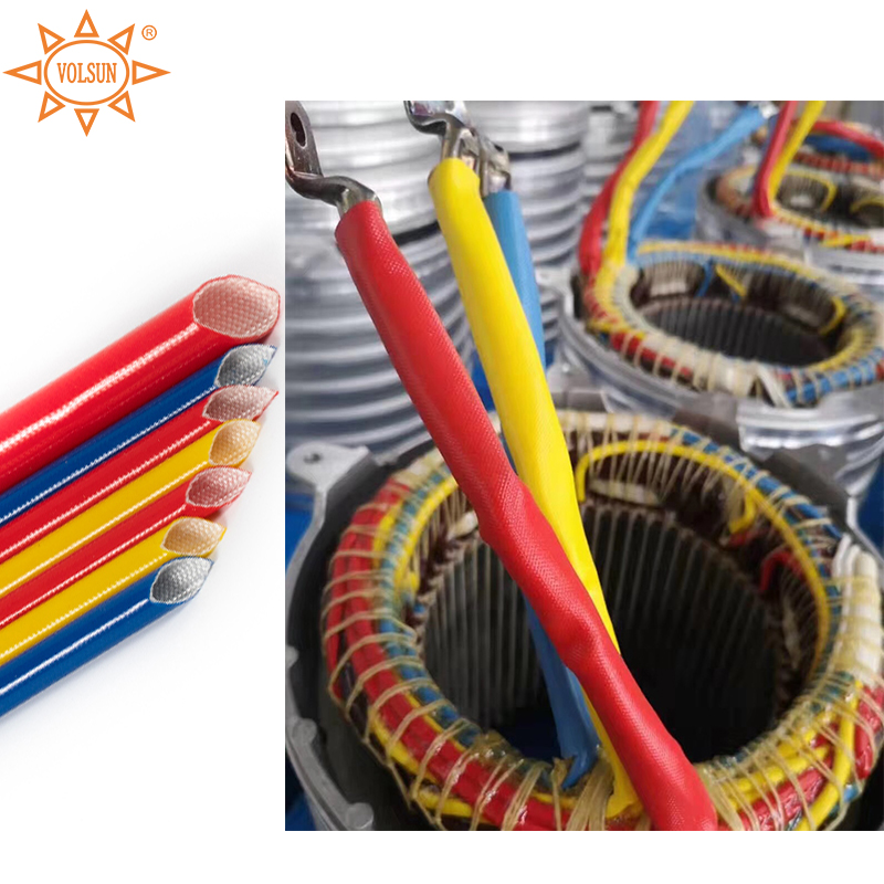 manga de fibra de vidro para chicote de motor