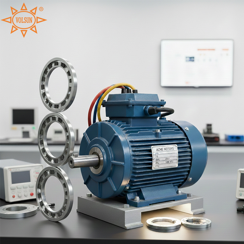 an&eacute;is de aterramento do eixo para rolamento do motor 1