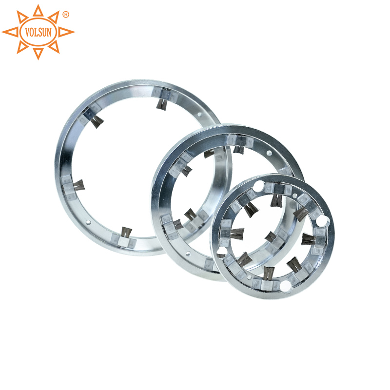 an&eacute;is de aterramento do eixo para rolamento do motor