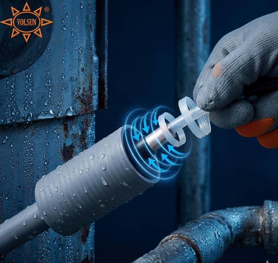 tubo retr&aacute;til a frio para veda&ccedil;&atilde;o de cabos de alimenta&ccedil;&atilde;o.jpg