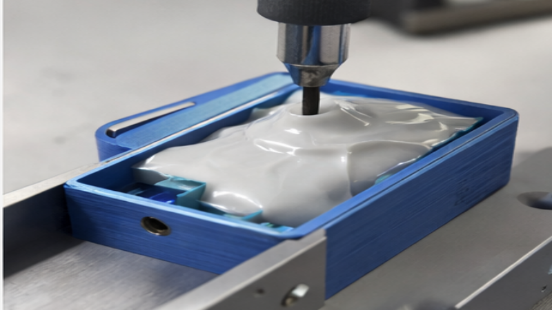 Composto de envasamento de silicone