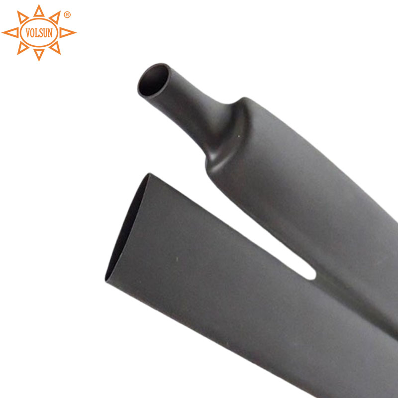 tubo termorretr&aacute;til preto